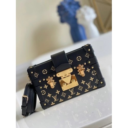 Louis vuitton originale PETITE MALLE M57817 nero
