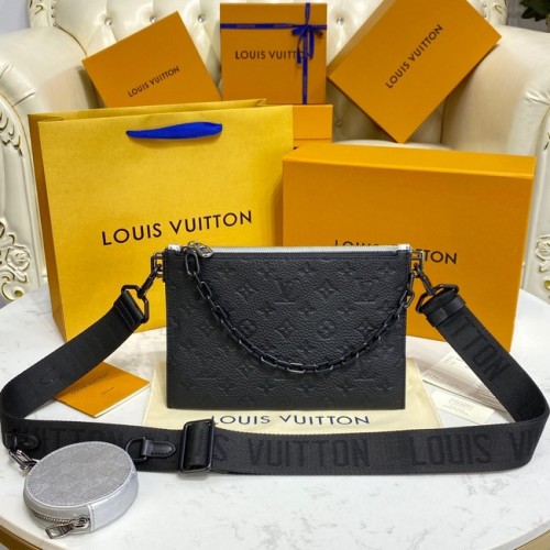 Louis vuitton originale PETITE MALLE M59682 nero