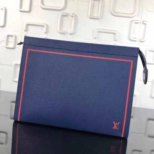 Louis vuitton originale POCHETTE VOYAGE MM M30577 blu