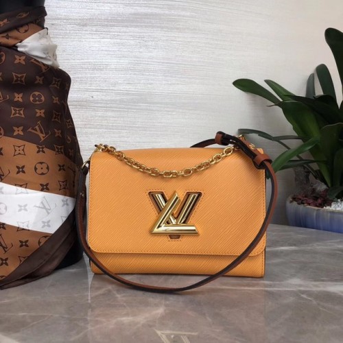 Louis vuitton originale TWIST MM M53597 giallo