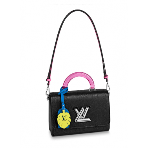 Borsa Louis Vuitton originale TWIST media M56132 nera