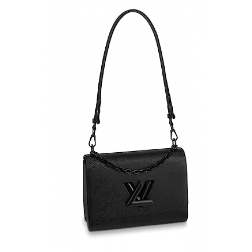 Louis vuitton pelle epi originale TWIST MM M53236 nero