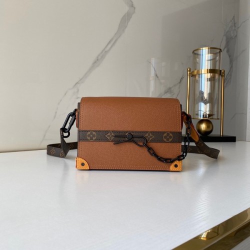 Louis vuitton bambino in pelle originale M30718 marrone