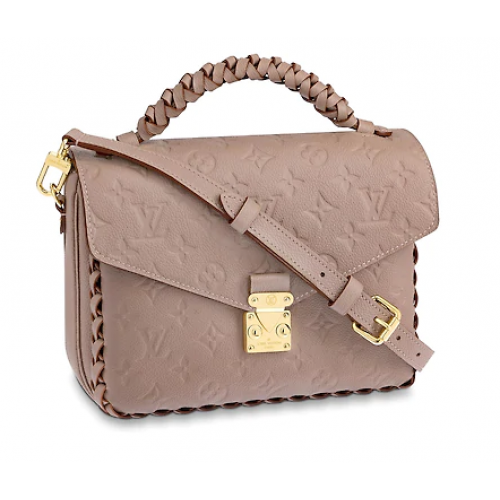 Louis vuitton originale mongram empreinte POCHETTE METIS M43941 Visone