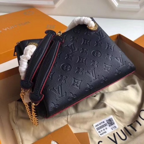 Louis vuitton originale mongram empreinte PONTHIEU BB M43750 blu navy