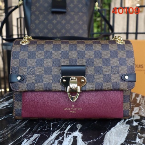 Tela monogram originale Louis vuitton M40108 Lie De Vin