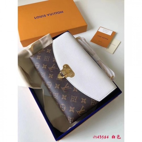 tela monogram originale Louis vuitton SAINT PLACIDE M44274 bianca