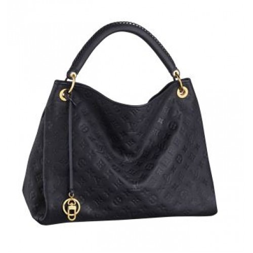 Vendita calda Louis Vuitton Monogram Empreinte Artsy MM M93448 nero