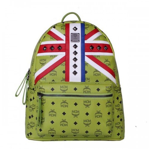 Zaino MCM Medium Flag of UK MC5173 Verde