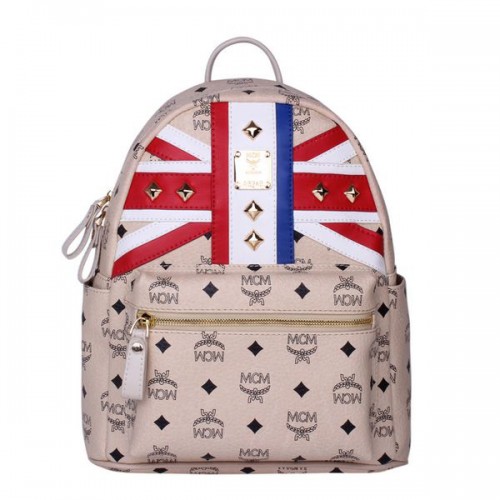 Zaino MCM Small Flag of UK MC5173S Beige