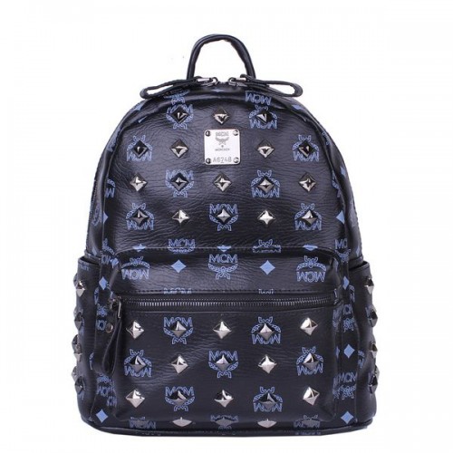 Zaino piccolo con borchie MCM Stark MC2089S nero