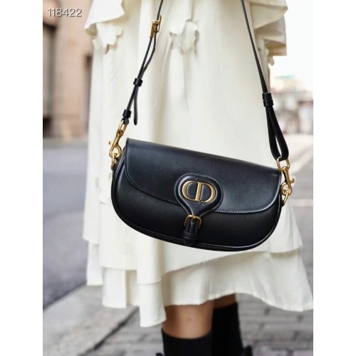 MEDIUM DIOR BOBBY BAG Warm Taupe Box Vitello M9327 nero