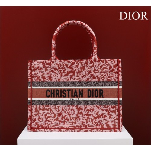 BORSA A LIBRO DIOR MEDIA Ricamo M1296ZRU-1