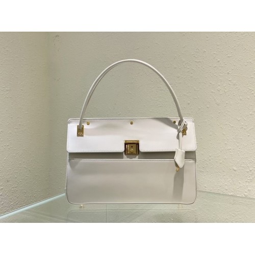 Borsa a tracolla MEDIUM DIOR Pelle di vitello C0701 bianca