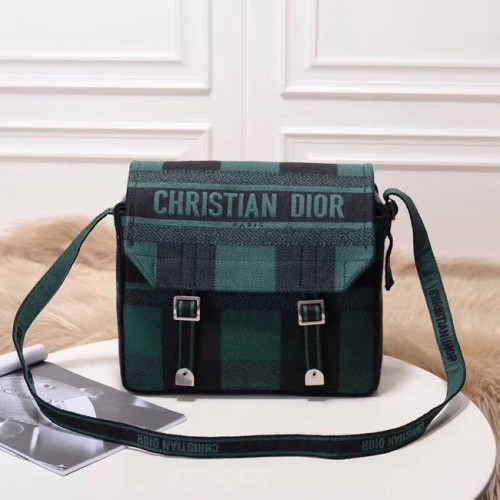 MESSENGER TAS DIOR OBLIQUE DIORCAMP M1291VRIS-2 Verde nerastro