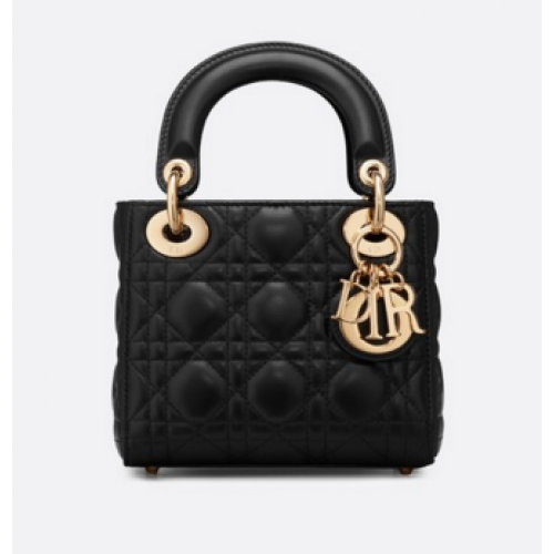 MINI LADY DIOR-TAS VAN LAMSLEER CAL44500 nero