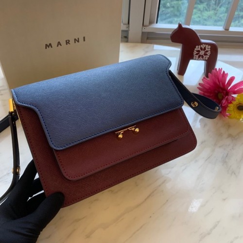 Borsa in pelle di vitello originale Marni 35068-10