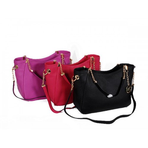 Borsa da viaggio Michael Kors Jet Set in pelle granulosa MK8706