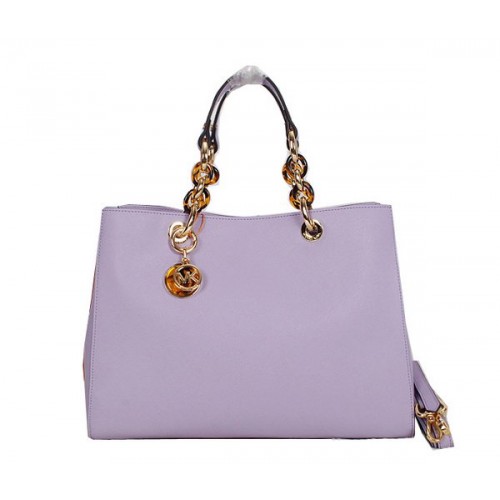 Borsa da viaggio Michael Kors Jet Set Pelle Saffiano MK8860 Lavanda