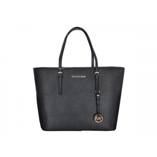 Borsa tote da viaggio Michael Kors Jet Set MK8703 nera