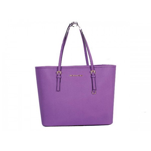Borsa tote da viaggio Michael Kors Jet Set MK8703 viola