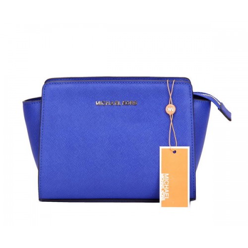 Michael Kors Borsa Mini Selma Messenger MK1869 Blu
