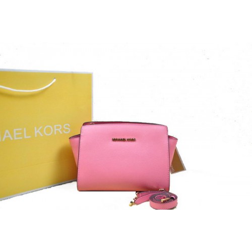 Michael Kors Mini Selma Messenger Bag MK1869S Rosa