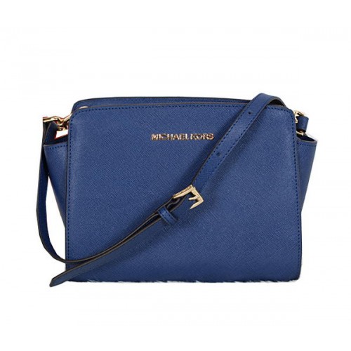 Borsa a tracolla Selma Mini Michael Kors MK8701 Blu reale