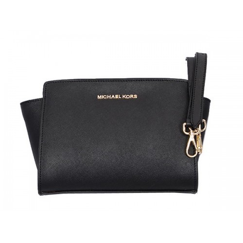Michael Kors Borsa Mini Selma Messenger MK8710 Nera