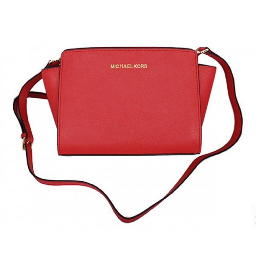 Borsa a tracolla Mini Selma Michael Kors MK8710 rossa