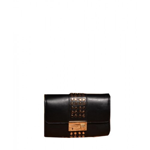 Pochette in pelle originale Michael Kors MK6662 nera