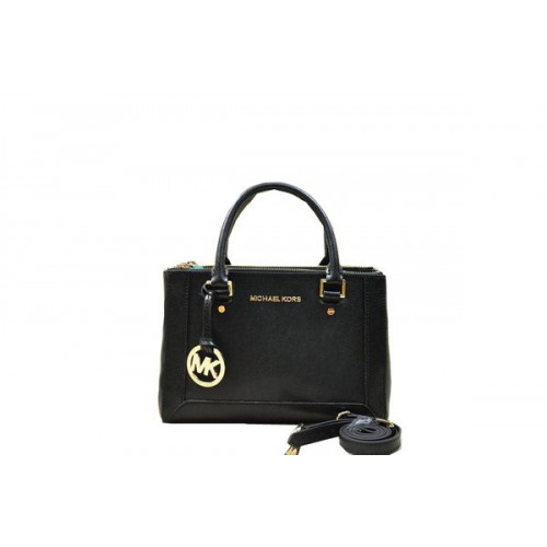 Borsa Tote Michael Kors Selma Originale In Pelle Saffiano MK1993 Nera