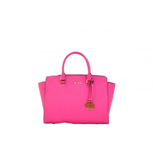 Michael Kors Selma Borsa a cartella con cerniera superiore MK1990 Rosa