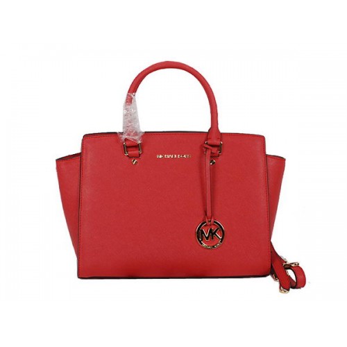 Michael Kors Selma Top-Zip Borsa a cartella MK8700 Rosso