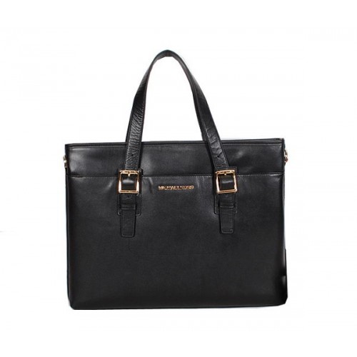 Cartella Michael Kors in pelle di vitello liscia 99061 nera