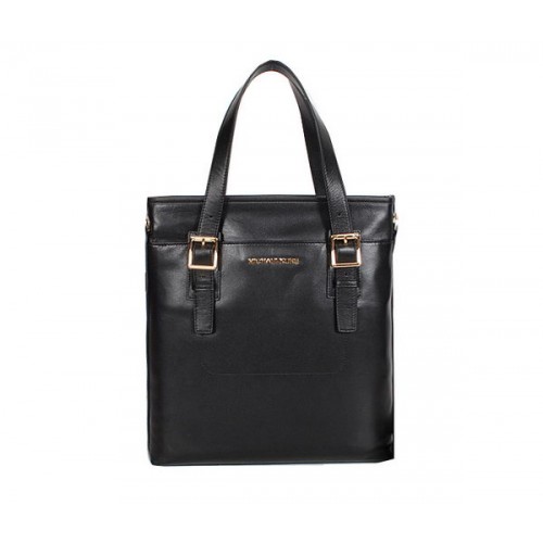 Borsa tote Michael Kors in pelle di vitello liscia 99062 nera