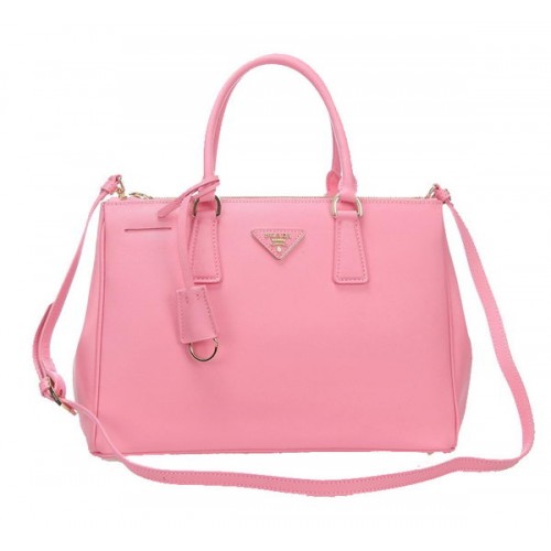 Prada BN2274 Borsa tote in pelle di vitello Saffiano rosa