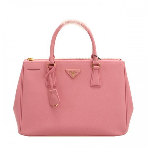 Prada BN2274 Borsa Tote in Pelle Saffiano Rosa 33CM