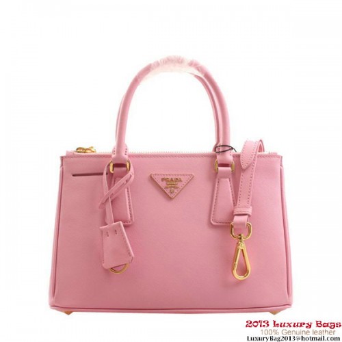 Prada BN2316 Borsa Piccola in Pelle di Vitello Saffiano Rosa