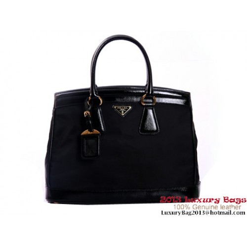Borsa Prada Bluette in pelle Saffiano Lux Canvas BN2402 nera