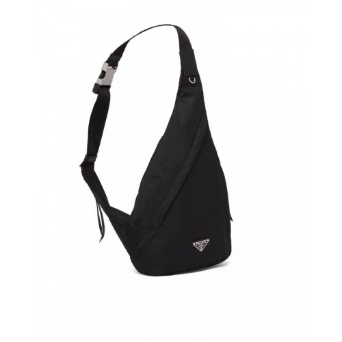 Borsa Prada in pelle spazzolata 2VH092 nera