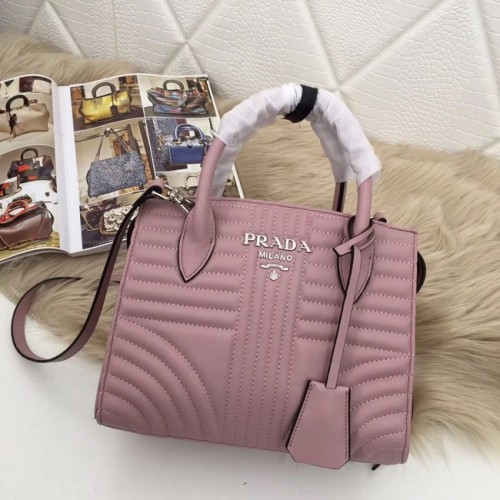 Prada Borsa in pelle di vitello 1BA045 rosa