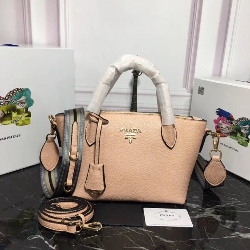 Prada Borsa in pelle di vitello 1BA111 albicocca