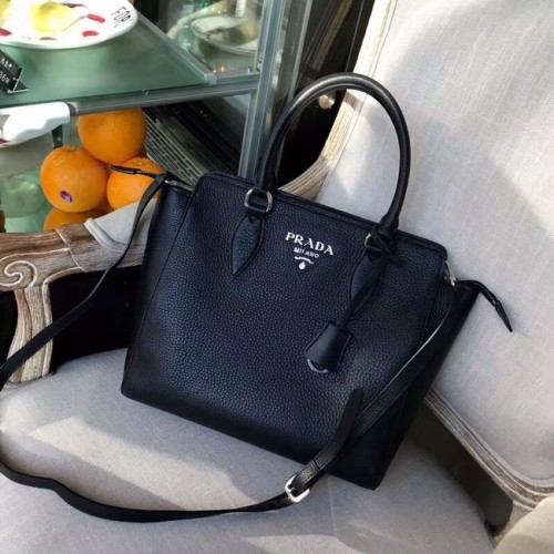 Prada Borsa in pelle di vitello 1BH106 nera