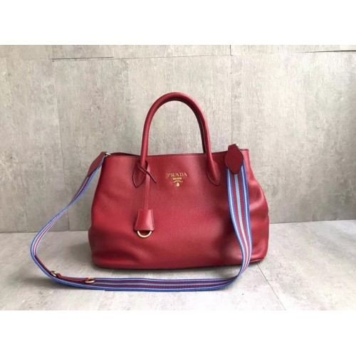 Prada Borsa in pelle di vitello BN1579 rossa