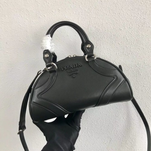 Borsa Prada in pelle di vitello 1BD071 nera