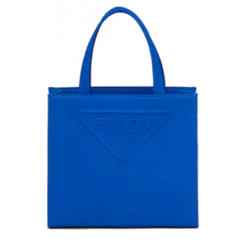 Borsa tote Prada Drill 1BG382 blu