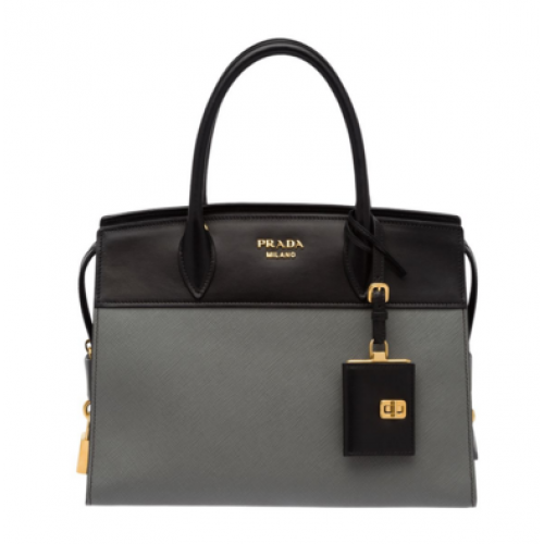 Borsa Prada Esplanade 1BA046 grigio&nera