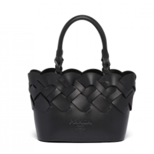 Borsa Prada in pelle Tress 1BG318 nera