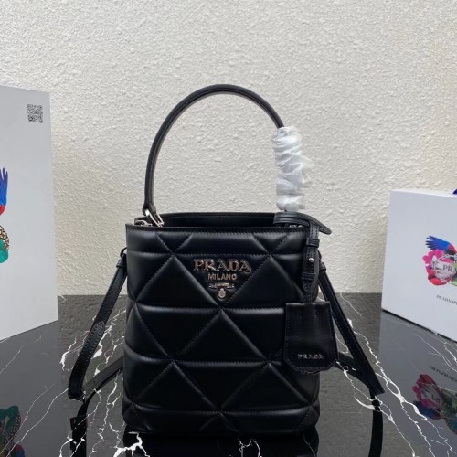 Prada Borsa Prada Spectrum in pelle nappa 1BG319 nera